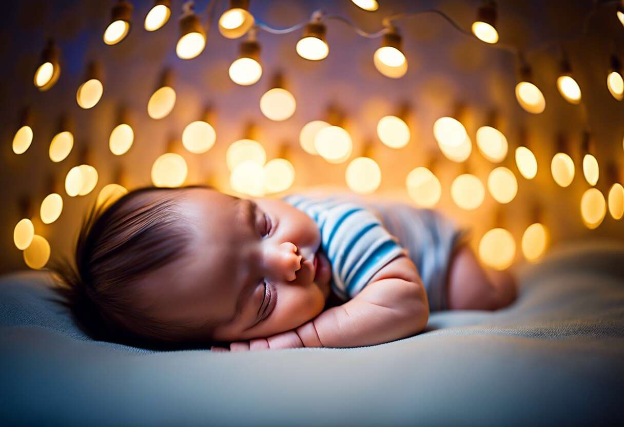 Veilleuse à projection ou musicale : avantages et particularités pour le sommeil des tout-petits